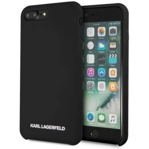 Kup Karl Lagerfeld KLHCI8LSLBKS iPhone 7/8 Plus hardcase czarny/black Silicone - KLD097BLK - {ean13} - Sklep Home Screen