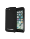 Karl Lagerfeld KLHCI8LSLBKS iPhone 7/8 Plus Hartschale schwarz/schwarz Silikon