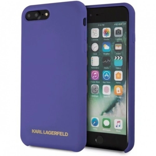 Kup Karl Lagerfeld KLHCI8LSLVOG iPhone 7/8 Plus hardcase violet/purple Silicone - KLD099PRP - {ean13} - Sklep Home Screen