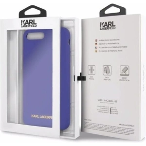 Karl Lagerfeld KLHCI8LSLVOG iPhone 7/8 Plus hardcase fialový/purple Silicone