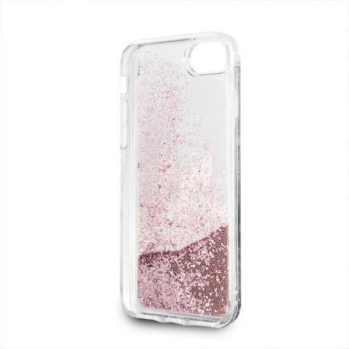 Kup Karl Lagerfeld KLHCI8PABGNU Apple iPhone SE 2022/SE 2020/8/7 roz-aurie/caz dur Liquid Glitter cu sclipici. - KLD101RS - {ean13} - Sklep Home Screen