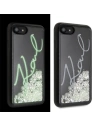 Buy Karl Lagerfeld KLHCI8PH2IR Apple iPhone SE 2022/SE 2020/8/7 black Glitter Signature - Glow in the dark - KLD102BLK - {ean13} - Home Screen Store Europe