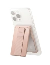 UNIQ Heldro ID mágneses pénztárca állványos és pántos rózsaszín/blush pink színben