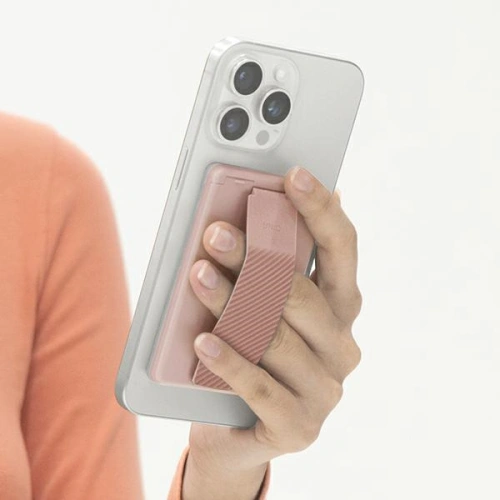 Kup Magnetyczny portfel z podpórką i paskiem UNIQ Heldro ID różowy/blush pink - UNIQ1113 - {ean13} - Sklep Home Screen