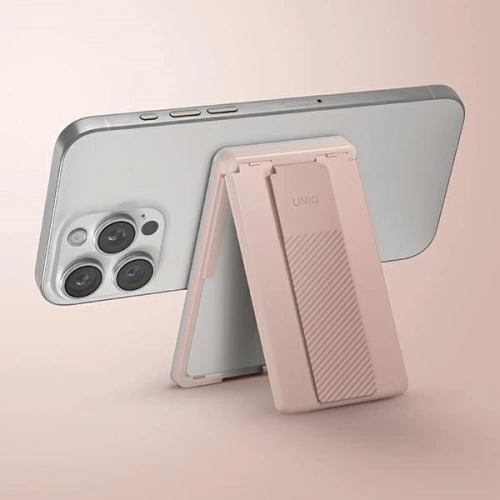 Kup Magnetyczny portfel z podpórką i paskiem UNIQ Heldro ID różowy/blush pink - UNIQ1113 - {ean13} - Sklep Home Screen