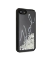 Buy Karl Lagerfeld KLHCI8PH2IR Apple iPhone SE 2022/SE 2020/8/7 black Glitter Signature - Glow in the dark - KLD102BLK - {ean13} - Home Screen Store Europe