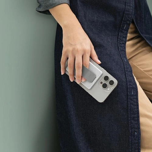 Buy UNIQ Heldro ID magnetic wallet with stand and strap chalk grey - UNIQ1114 - {ean13} - Home Screen Store Europe
