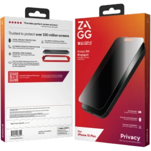 Kup Sticlă de privatizare ZAGG InvisibleShield Glass Elite Privacy Apple iPhone 15 Plus / 14 Plus - ZAG97 - {ean13} - Sklep Home Screen