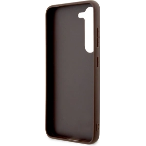 Kup Etui Guess GUHCS24SG4GLBR Samsung Galaxy S24 hardcase 4G Stripe Collection brązowy/brown - GUE3360 - {ean13} - Sklep Home Screen