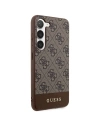 Kup Etui Guess GUHCS24SG4GLBR Samsung Galaxy S24 hardcase 4G Stripe Collection maro/brown - GUE3360 - {ean13} - Sklep Home Screen