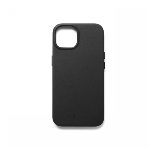 Buy Mujjo Full Leather Case Apple iPhone 13 / 14 / 15 MagSafe (black) - MUJ111 - {ean13} - Home Screen Store Europe