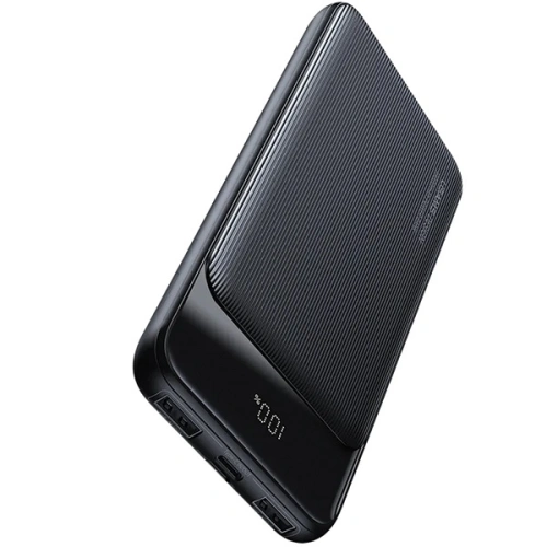 Buy USAMS US-CD202 powerbank 30000mAh microUSB, USB-A, USB-C, 10W with display black - USA1083 - {ean13} - Home Screen Store Europe