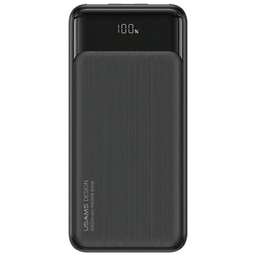 Kup Powerbank USAMS US-CD201 30000mAh microUSB, USB-A, USB-C, 20W, PD, QC 3.0 cu display negru/black - USA1084 - {ean13} - Sklep Home Screen