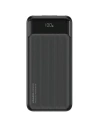 Powerbank USAMS US-CD201 30000mAh microUSB, USB-A, USB-C, 20W, PD, QC 3.0 cu display negru/black