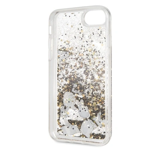 Kup Karl Lagerfeld KLHCI8ROGO Apple iPhone SE 2022/SE 2020/8/7 negru-aurie/black & gold hard case Glitter - KLD103BLKGLD - {ean13} - Sklep Home Screen