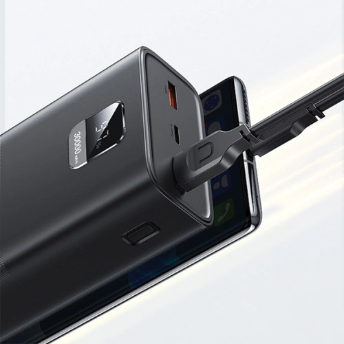Kup Powerbank USAMS PB68 30000mAh 2xUSB-A, USB-C, 20W, PD, QC 3.0 mit Display schwarz/black - USA1085 - {ean13} - Sklep Home Screen