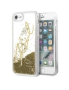 Karl Lagerfeld KLHCI8SGGO Apple iPhone SE 2022/SE 2020/8/7 aur/aur hard case Signature Liquid Glitter