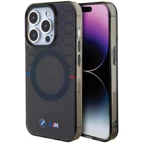 Kup Etui BMW BMHMP15LHGPK Apple iPhone 15 Pro hardcase Pattern MagSafe gri/grey - BMW664 - {ean13} - Sklep Home Screen