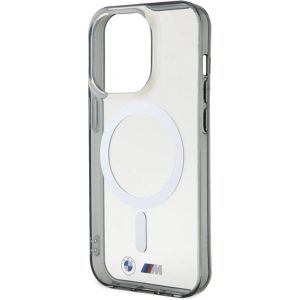 Kup Case BMW BMHMP15XHCRS Apple iPhone 15 Pro Max Hardcase Silver Ring MagSafe transparent - BMW665 - {ean13} - Sklep Home Screen