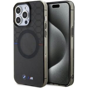 Kup Etui BMW BMHMP15XHGPK Apple iPhone 15 Pro Max hardcase Pattern MagSafe szary/grey - BMW666 - {ean13} - Sklep Home Screen