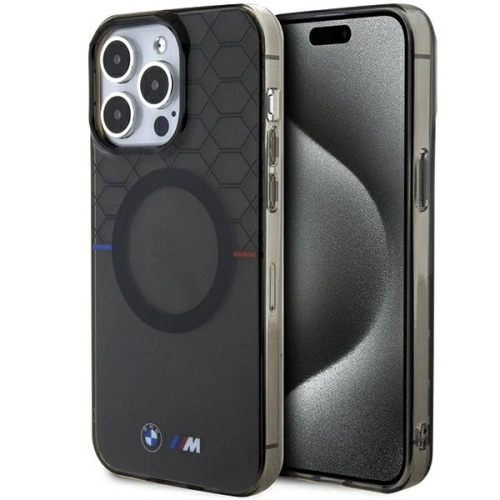 Kup Etui BMW BMHMP15XHGPK Apple iPhone 15 Pro Max hardcase Pattern MagSafe szürke/grey - BMW666 - {ean13} - Sklep Home Screen
