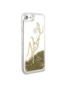 Kup Karl Lagerfeld KLHCI8SGGO Apple iPhone SE 2022/SE 2020/8/7 aur/aur hard case Signature Liquid Glitter - KLD104GLD - {ean13} - Sklep Home Screen