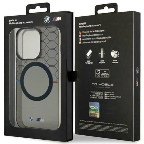 Kup Case BMW BMHMP15XHGPK Apple iPhone 15 Pro Max Hardcase Muster MagSafe grau/grey - BMW666 - {ean13} - Sklep Home Screen