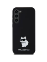 Kup Case Karl Lagerfeld KLHCS23MSMHCNPK Samsung Galaxy S23+ Plus Hardcase Silikon Choupette Metallpin schwarz/black - KLD1938 - {ean13} - Sklep Home Screen