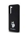 Kup Case Karl Lagerfeld KLHCS23MSMHCNPK Samsung Galaxy S23+ Plus Hardcase Silikon Choupette Metallpin schwarz/black - KLD1938 - {ean13} - Sklep Home Screen