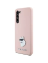 Kup Case Karl Lagerfeld KLHCS23MSMHCNPP Samsung Galaxy S23+ Plus Silikon Choupette Metall Pin rosa/pink - KLD1939 - {ean13} - Sklep Home Screen