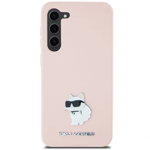 Kup Case Karl Lagerfeld KLHCS23MSMHCNPP Samsung Galaxy S23+ Plus Silikon Choupette Metall Pin rosa/pink - KLD1939 - {ean13} - Sklep Home Screen