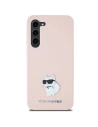 Kup Case Karl Lagerfeld KLHCS23MSMHCNPP Samsung Galaxy S23+ Plus Silikon Choupette Metall Pin rosa/pink - KLD1939 - {ean13} - Sklep Home Screen