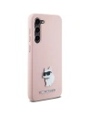 Kup Case Karl Lagerfeld KLHCS23MSMHCNPP Samsung Galaxy S23+ Plus Silikon Choupette Metall Pin rosa/pink - KLD1939 - {ean13} - Sklep Home Screen