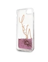 Kup Karl Lagerfeld KLHCI8SGPI Apple iPhone SE 2022/SE 2020/8/7 rozie-aurie/coroană de aur roză carcasă dură Signature Liquid Glitter - KLD105RS - {ean13} - Sklep Home Screen