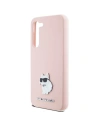 Kup Case Karl Lagerfeld KLHCS23MSMHCNPP Samsung Galaxy S23+ Plus Silikon Choupette Metall Pin rosa/pink - KLD1939 - {ean13} - Sklep Home Screen