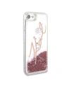 Kup Karl Lagerfeld KLHCI8SGPI Apple iPhone SE 2022/SE 2020/8/7 rozie-aurie/coroană de aur roză carcasă dură Signature Liquid Glitter - KLD105RS - {ean13} - Sklep Home Screen
