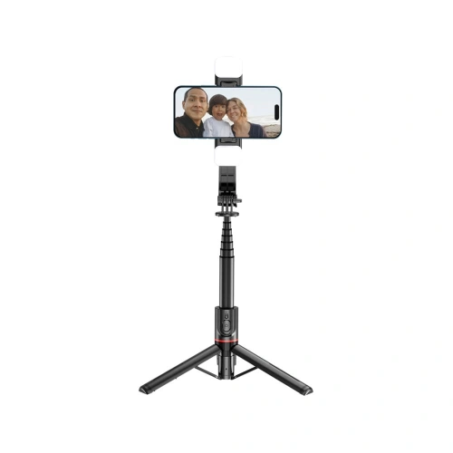 Buy Tech-Protect L05s Wireless Selfie Stick Tripod & Led Light Black - THP2684 - {ean13} - Home Screen Store Europe