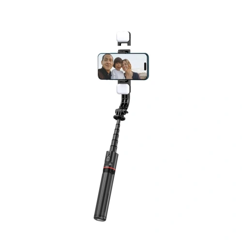 Buy Tech-Protect L05s Wireless Selfie Stick Tripod & Led Light Black - THP2684 - {ean13} - Home Screen Store Europe