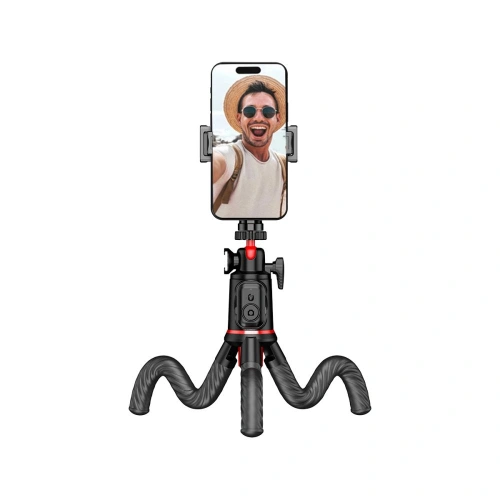Buy Tech-Protect L07s Bluetooth Selfie Stick Flexible Tripod Black - THP2685 - {ean13} - Home Screen Store Europe