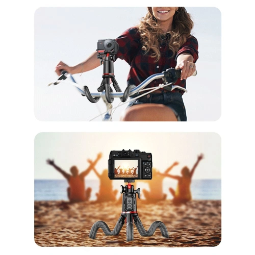 Buy Tech-Protect L07s Bluetooth Selfie Stick Flexible Tripod Black - THP2685 - {ean13} - Home Screen Store Europe