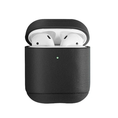 Kup Etui UNIQ Terra Apple AirPods 1/2 z pravé kůže černé/black - UNIQ92BLK - {ean13} - Sklep Home Screen