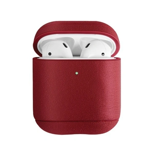 Kup Apple UNIQ Terra Tasche AirPods 1/2 Echtes Leder rot/rot - UNIQ93RED - {ean13} - Sklep Home Screen