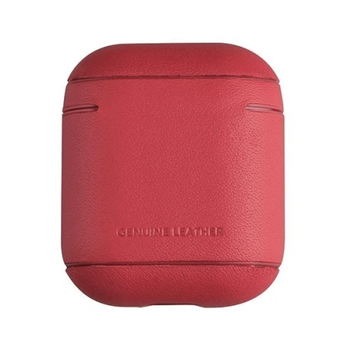 Kup Etui UNIQ Terra Apple AirPods 1/2 Genuine Leather czerwony/red - UNIQ93RED - {ean13} - Sklep Home Screen