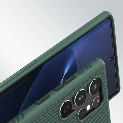 Buy Nillkin Super Frosted Shield Pro Samsung Galaxy S22 Ultra green - NLK1479 - {ean13} - Home Screen Store Europe