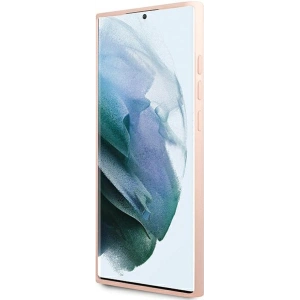 Kup Etui Karl Lagerfeld KLHCS23LSMHCNPP Samsung Galaxy S23 Ultra Szilikon Choupette Fém Kitűző rózsaszín/pink - KLD1946 - {ean13} - Sklep Home Screen
