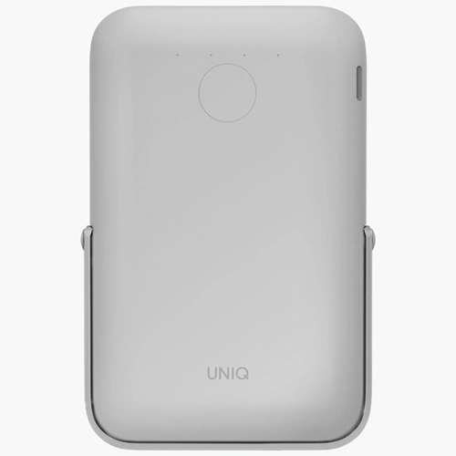 Kup Powerbank magnetyczny UNIQ Hoveo 5000mAh USB-C 20W PD Fast charge Wireless Magnetic jasnoszary/chalk grey - UNIQ1115 - {ean13} - Sklep Home Screen