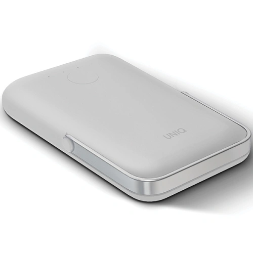 Kup Powerbank mágneses UNIQ Hoveo 5000mAh USB-C 20W PD Gyors töltés Vezeték nélküli Magnetic világosszürke/chalk grey - UNIQ1115 - {ean13} - Sklep Home Screen