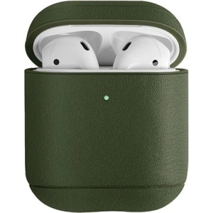 Kup Etui UNIQ Terra Apple AirPods 1/2 Genuine Leather oliwkowy/olive - UNIQ94OLIVE - {ean13} - Sklep Home Screen