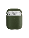 Apple UNIQ Terra Tasche AirPods 1/2 Echtes Leder oliv/oliv
