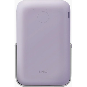 Kup Powerbank magnetický UNIQ Hoveo 5000mAh USB-C 20W PD Rychlé nabíjení Bezdrátové Magnetic liliový/lilac lavender - UNIQ1116 - {ean13} - Sklep Home Screen